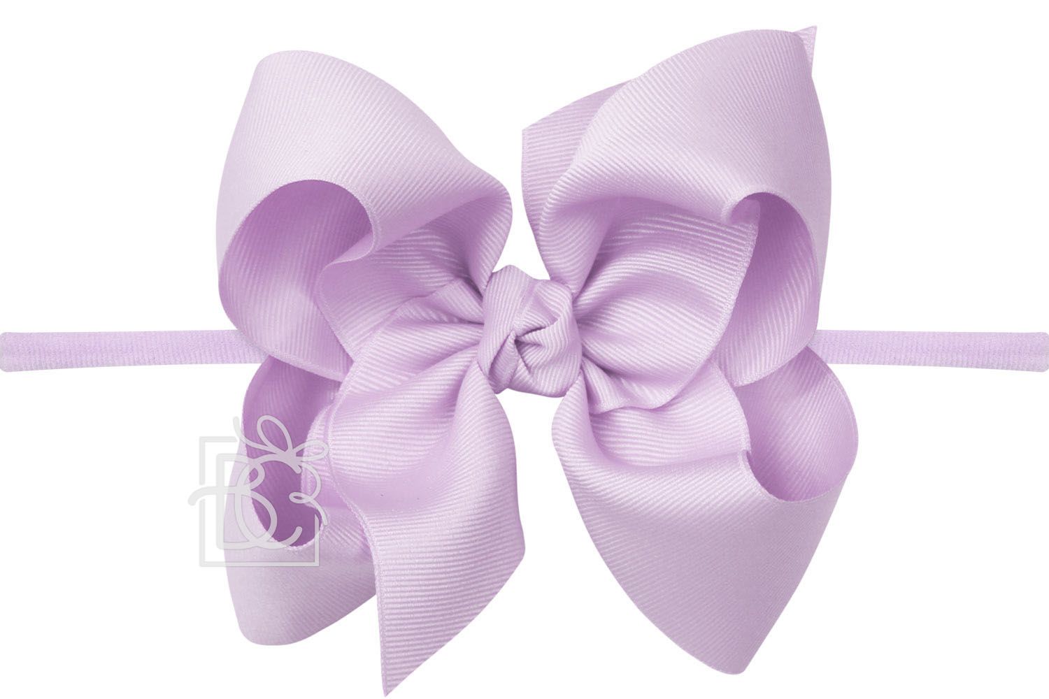 Pantyhose Headband with Classic Signature Grosgrain Bow - 3.5" Medium