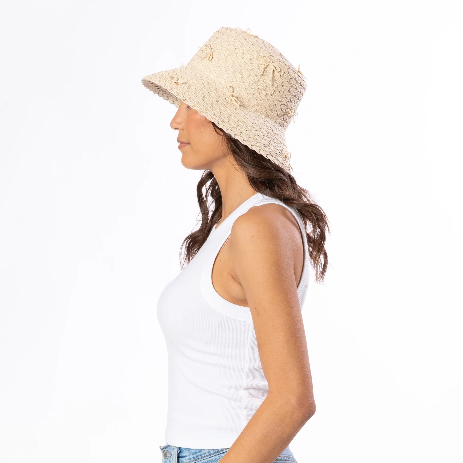Rosie - Wide Braid Bucket Hat