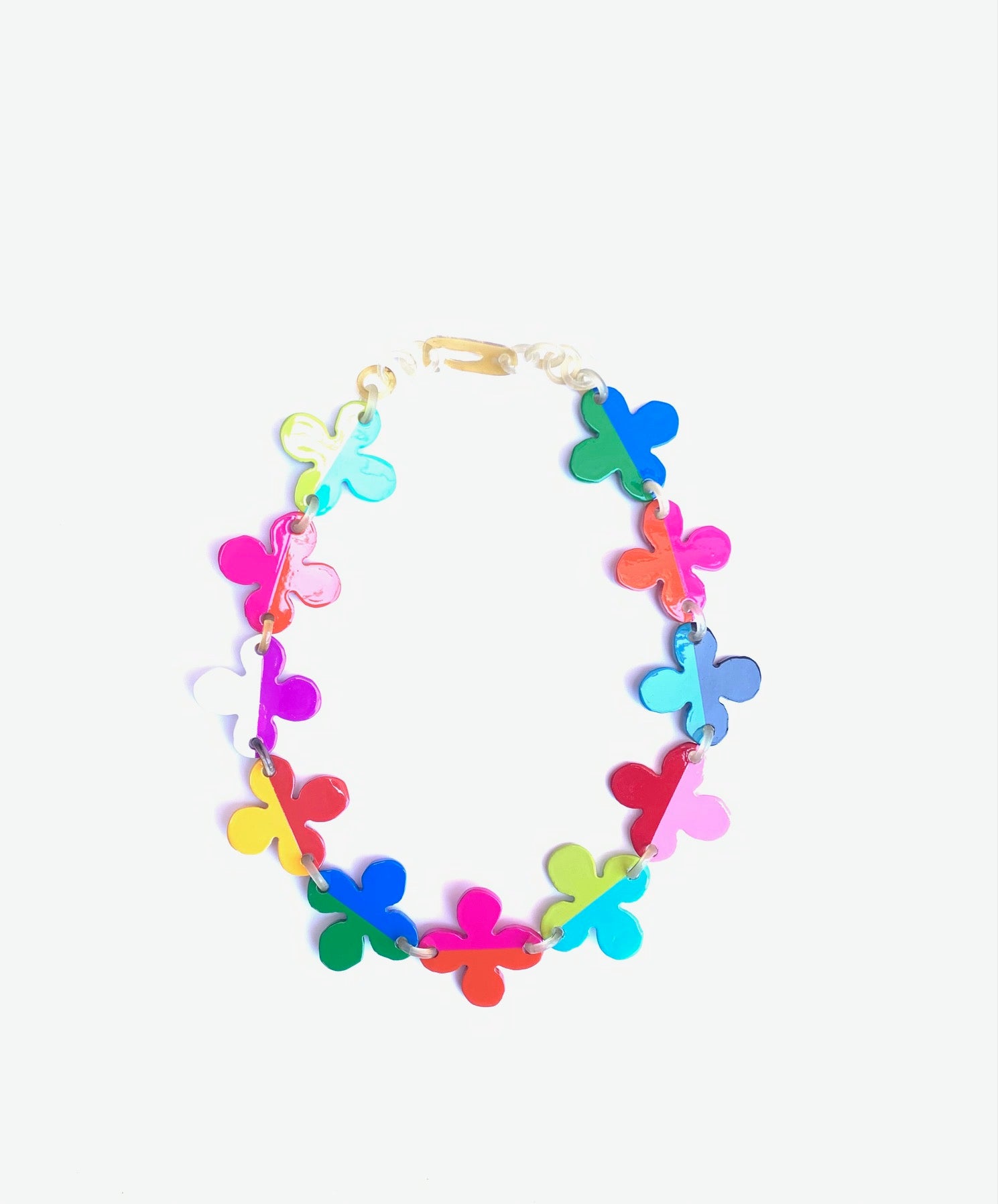 Mae Lacquered Horn Neckace