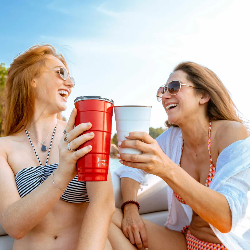 26oz Solid Matte Tumbler - Party Red