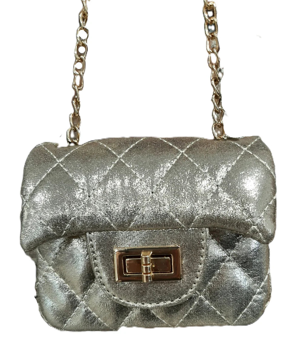 Quilted Leather Purse