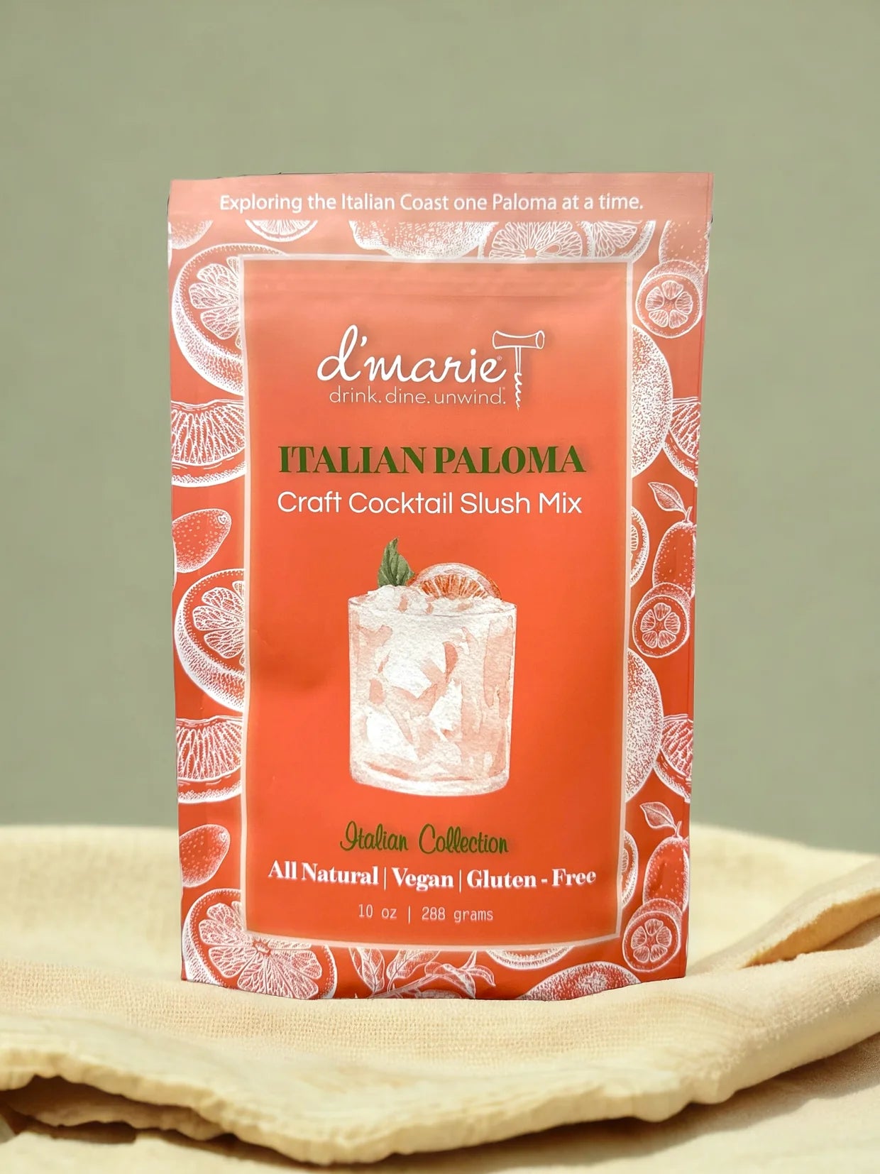 Italian Paloma Ready to Freeze Drink Pouch