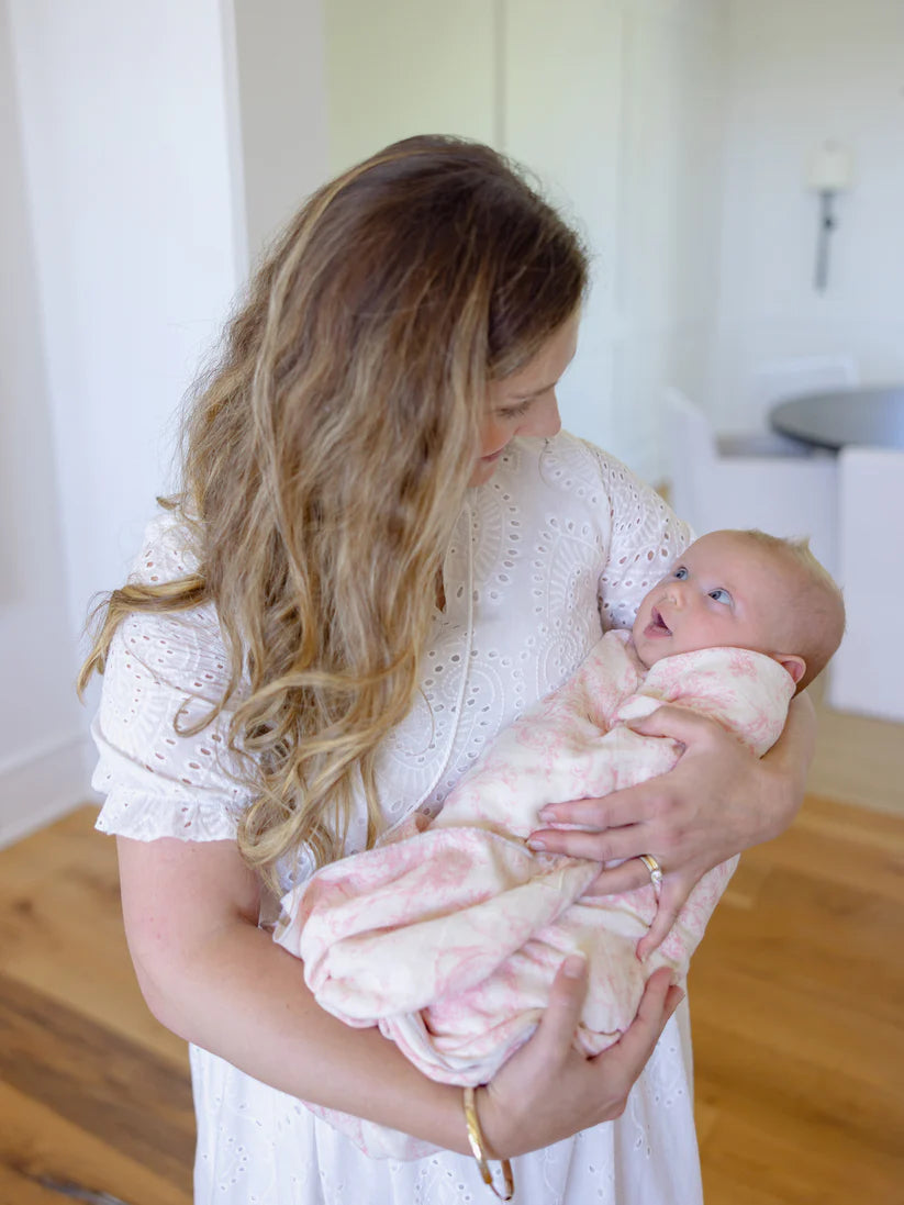 Swaddle Bar | Toile Swaddle Blanket