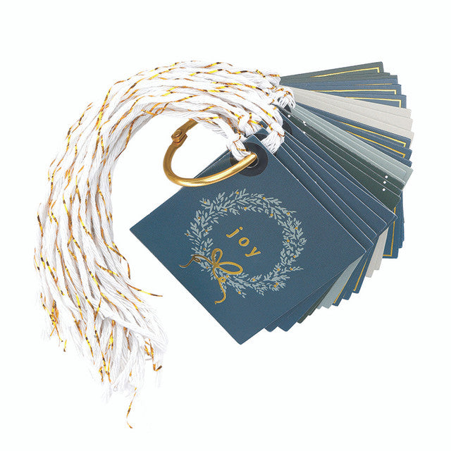 Holiday Gift Tag Book