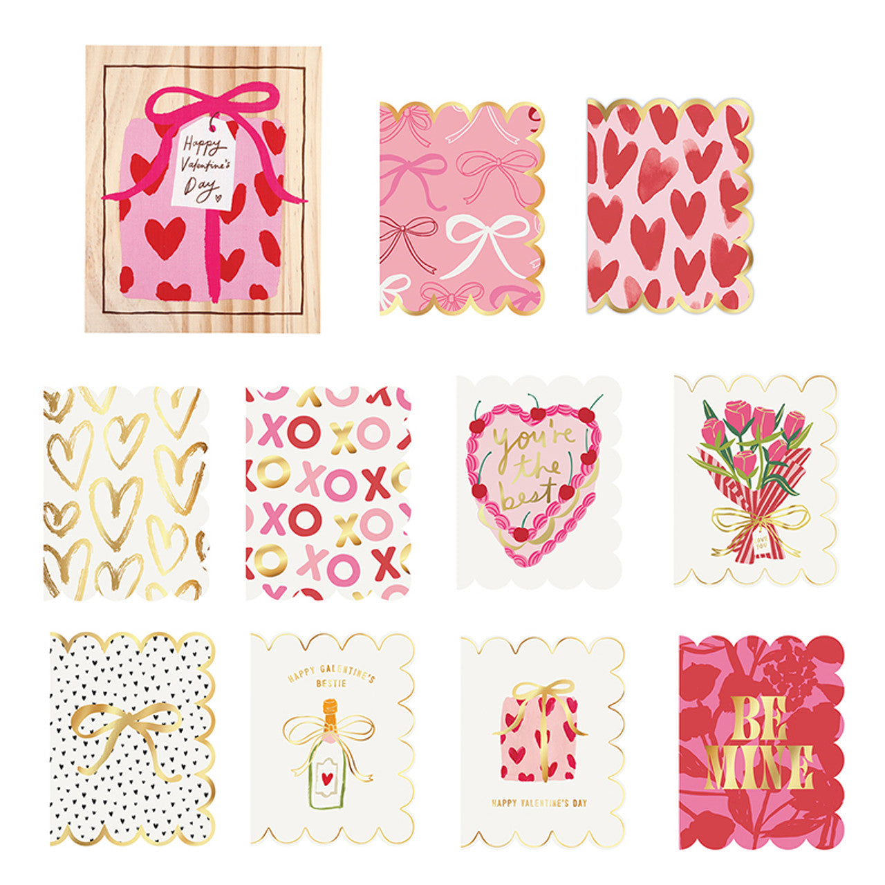 Valentine's Boxed Greeting Card Set