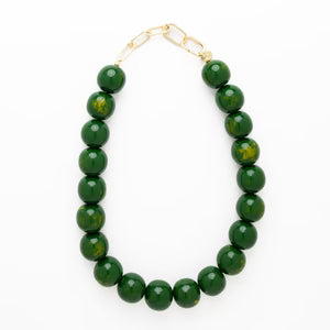 Iris Large Resin Bead Necklace