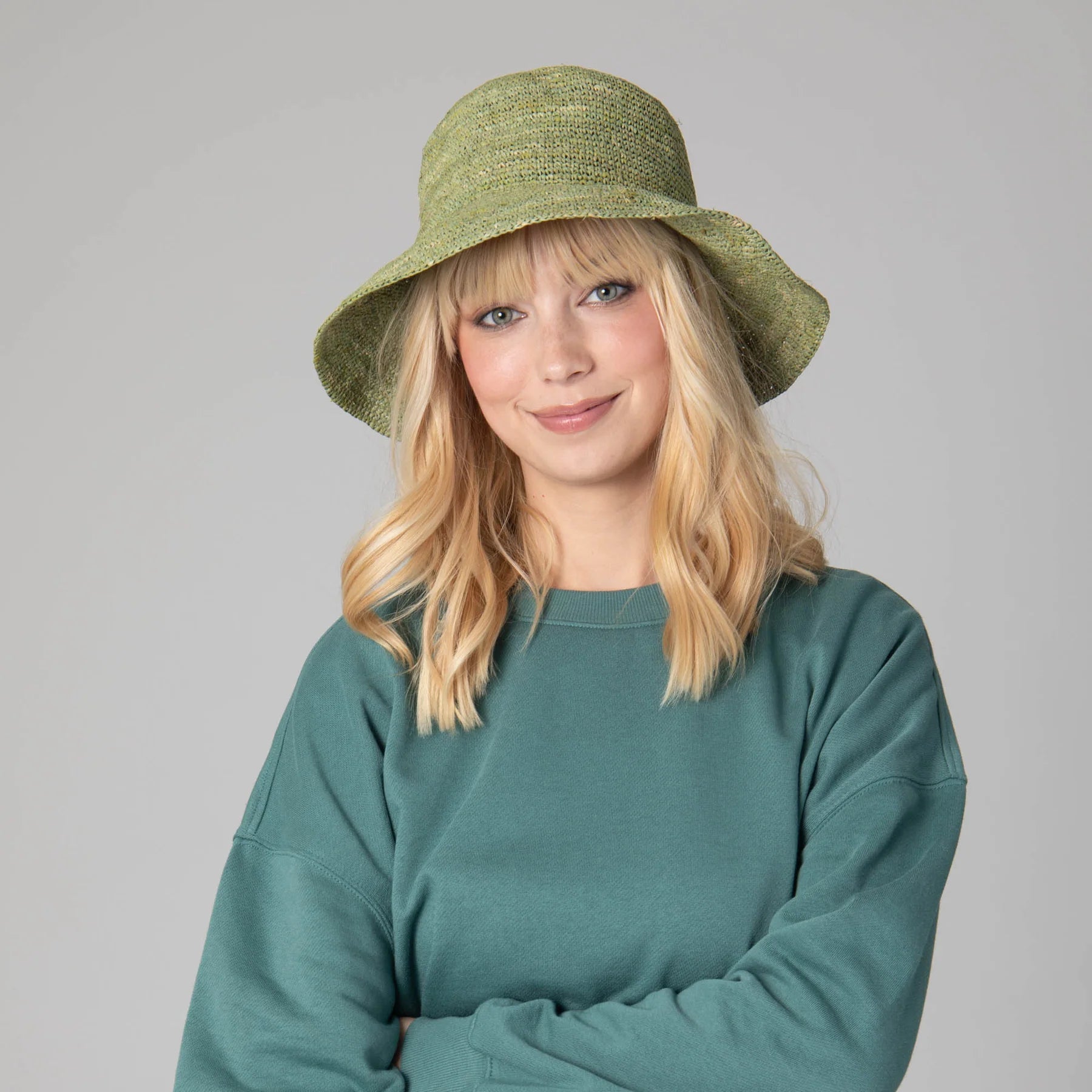 Weekend - Women's Crochet Raffia Bucket