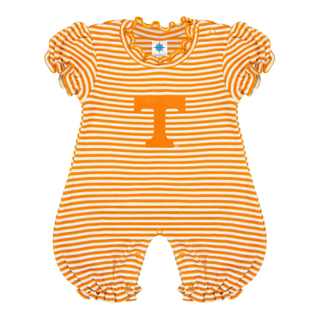Tennessee Power T Stripe Bubble Romper
