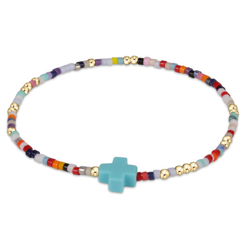 Enewton Hope Unwritten Sterling Signature Cross Bracelet - Hot Mess