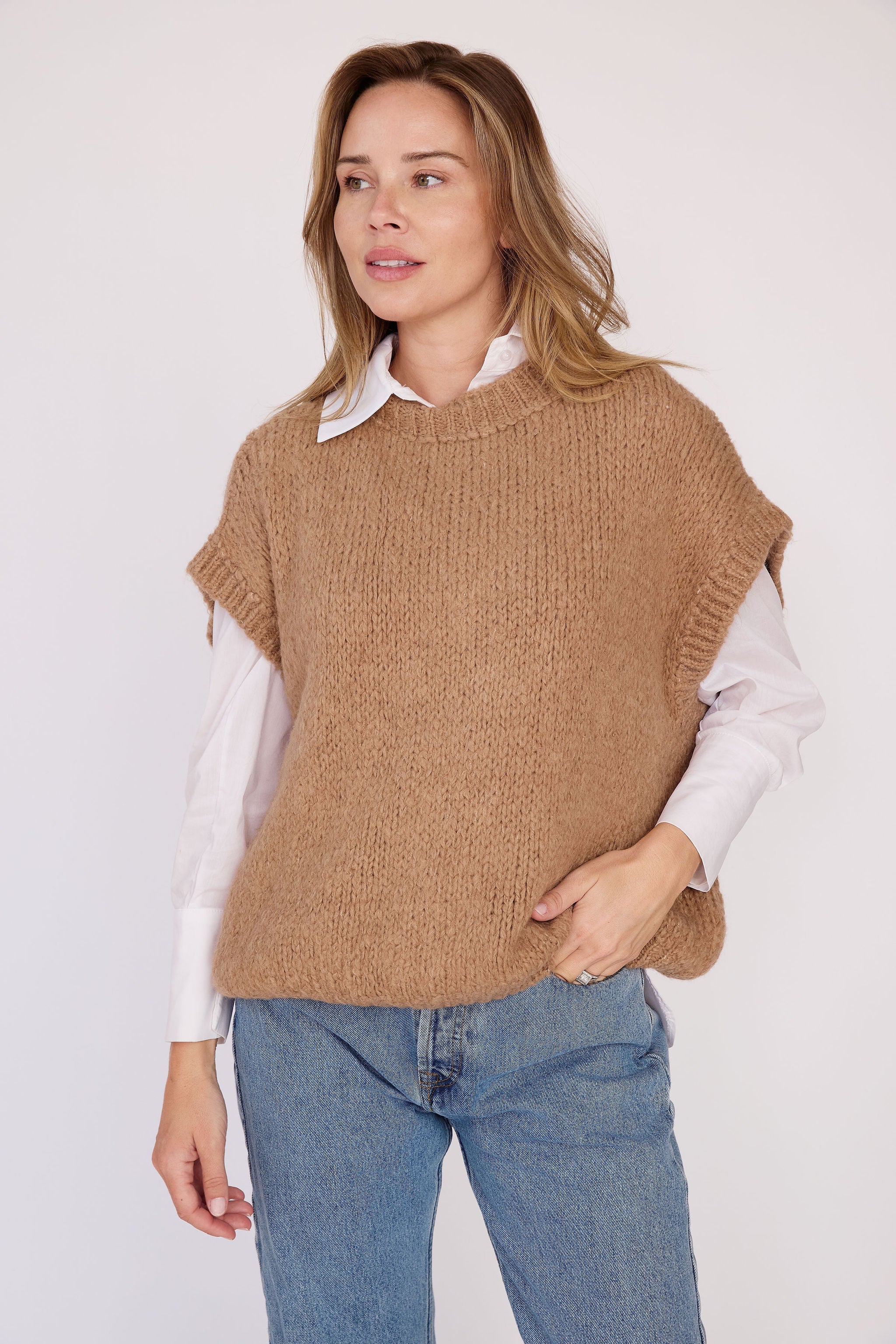 Sofia Short Sleeve Knit Top