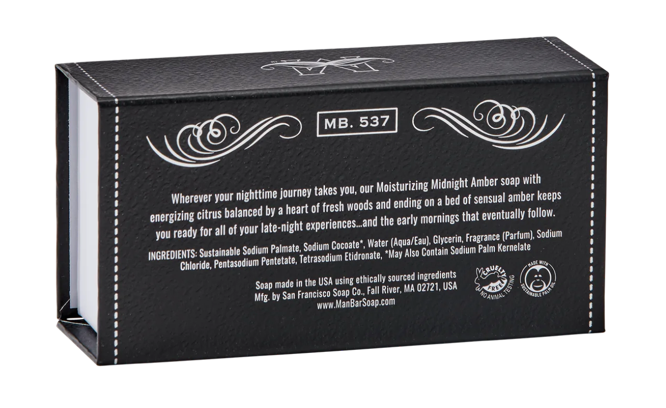MAN BAR | MOISTURIZING MIDNIGHT AMBER