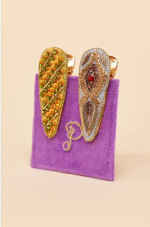 Powder Design | Jewelled Hair Clips