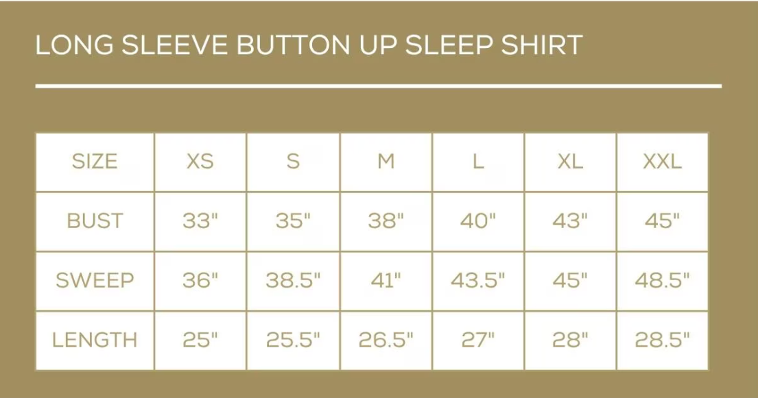 Verona Short Sleeve Button Up Sleep Shirt