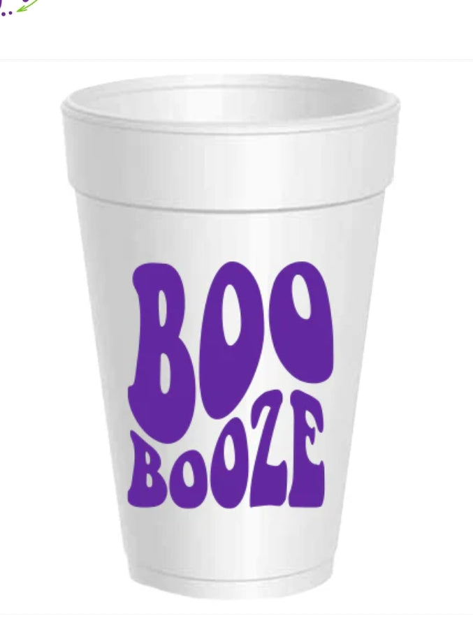 Halloween Styrofoam Cups