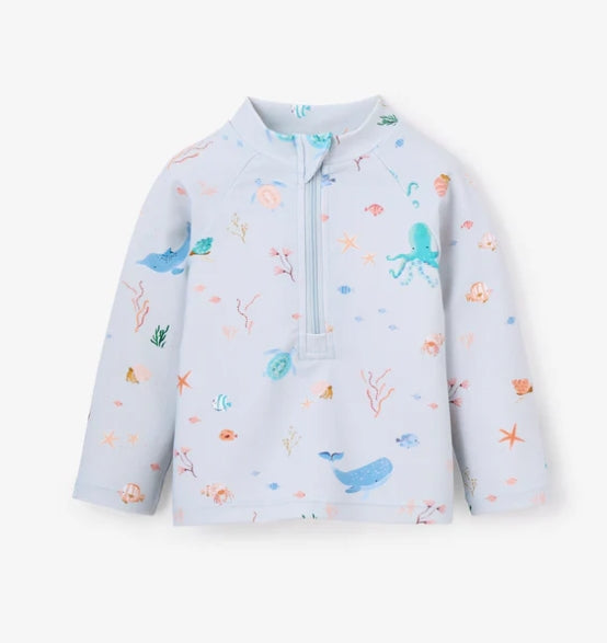Elegant Baby | Blue Ocean Rash Guard