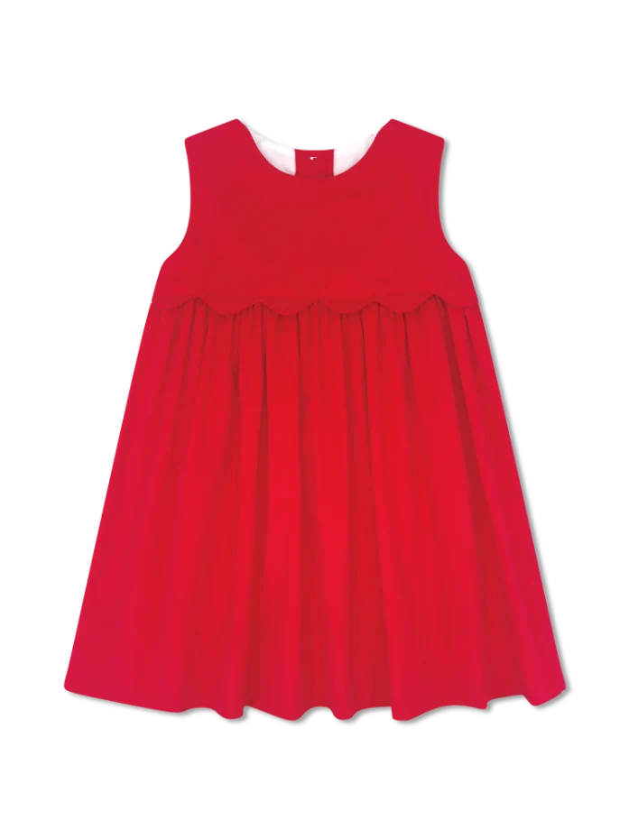 Lucille Jumper - High Point Red Corduroy