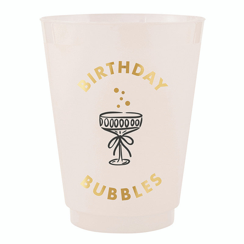 Shatter Proof Birthday Cups