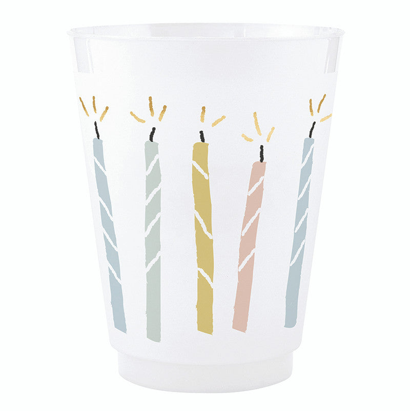 Shatter Proof Birthday Cups