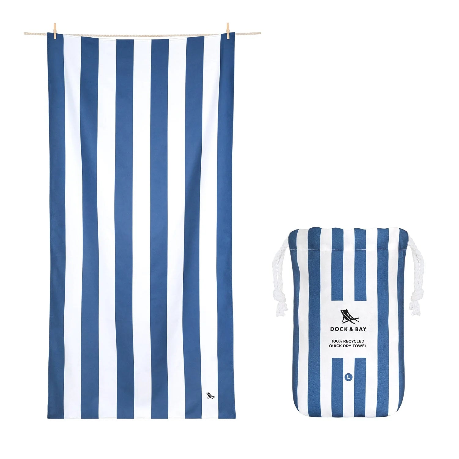 Dock & Bay | Quick Dry Cabana Towels - Extra Large
