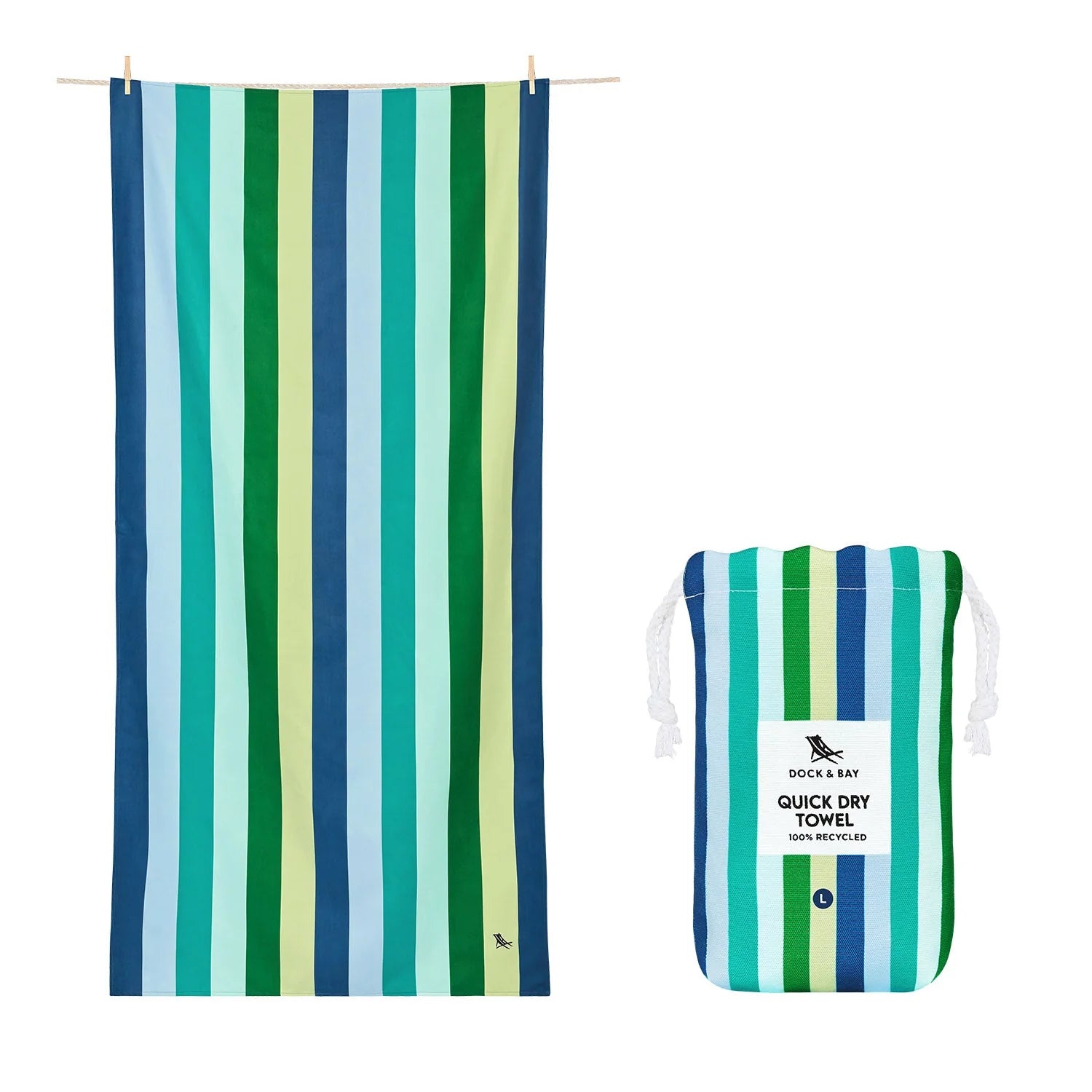 Dock & Bay | Quick Dry Beach Towels - Summer / XL