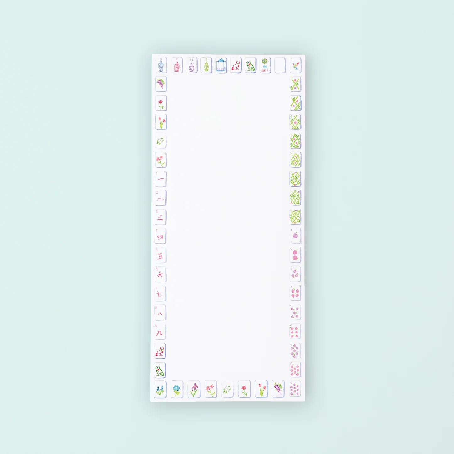 Mahjong Lists Notepad
