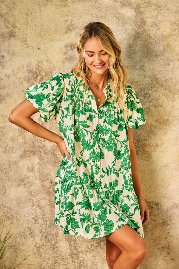 Elini Floral Mini Dress