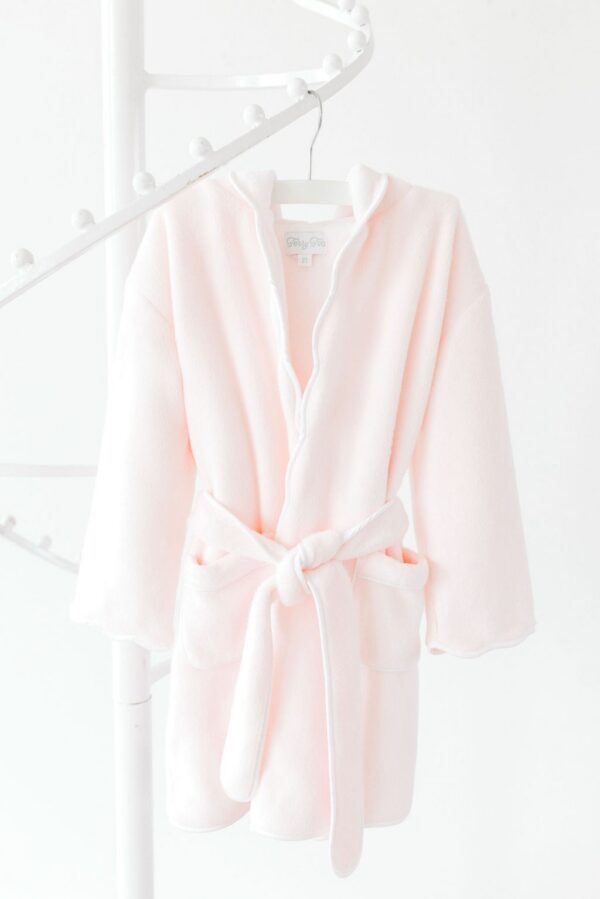 Pink Fleece Bathrobe