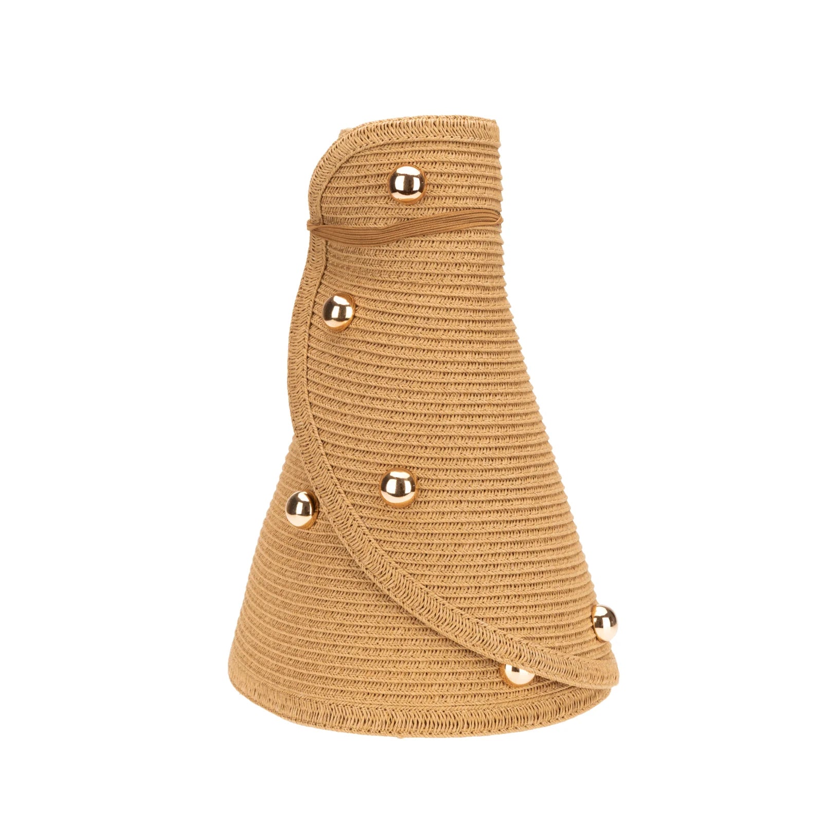 Ruth Wide Brim Roll Up Visor