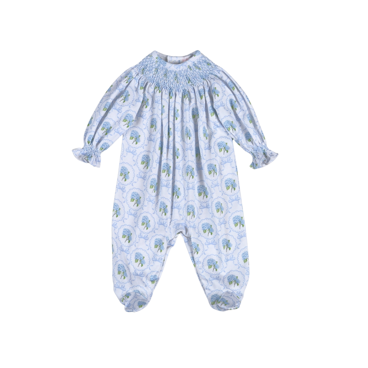 Baby Loren | Molly Hand Smocked Bishop Footie
