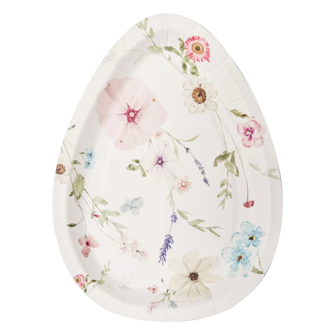 Sophistiplate | Charming Easter Assorted Print Egg Salad Plate