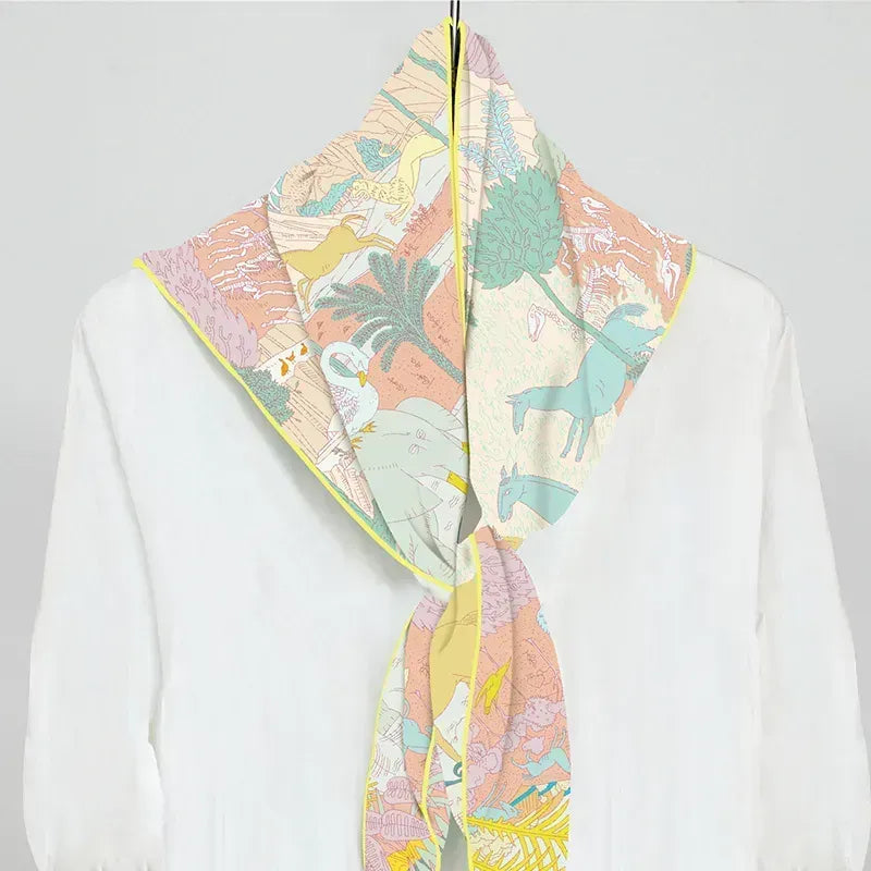 Claire Satin Scarf