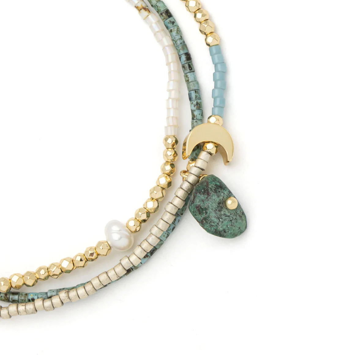 Mixed Media Wrap Bracelet/Necklace