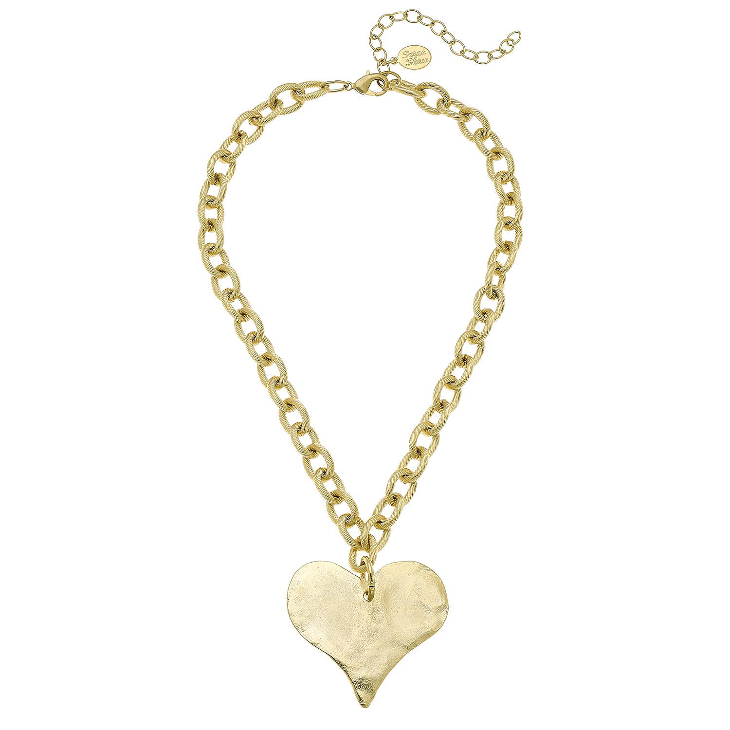 Susan Shaw | Gold Heart Necklace