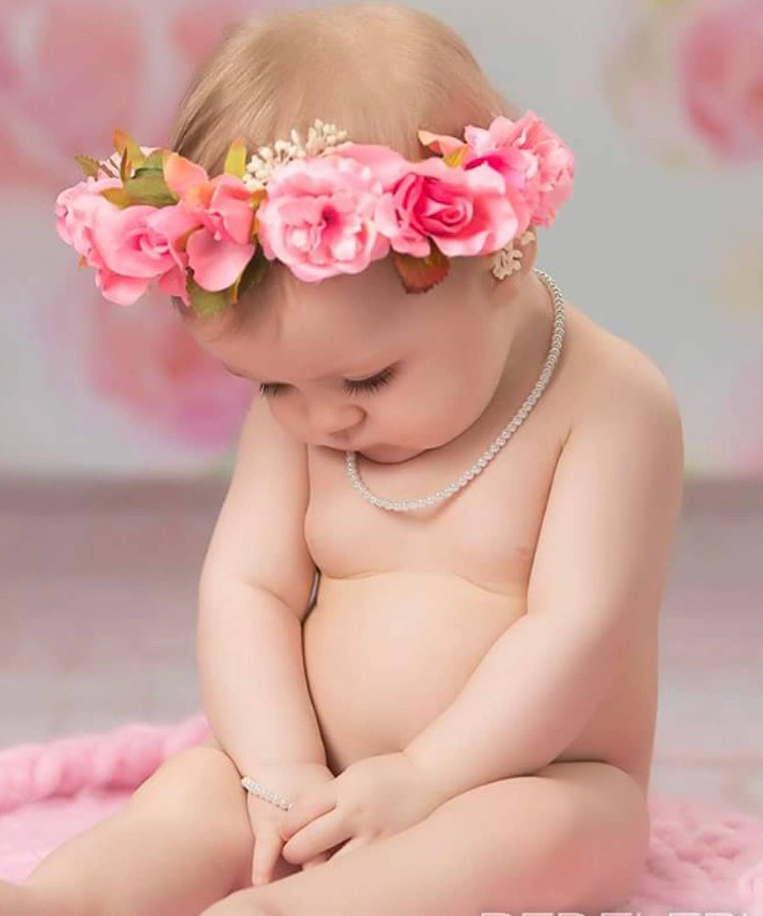 Serenity Sterling Silver Baby's 1st Pearls Bracelet Keepsake Gift