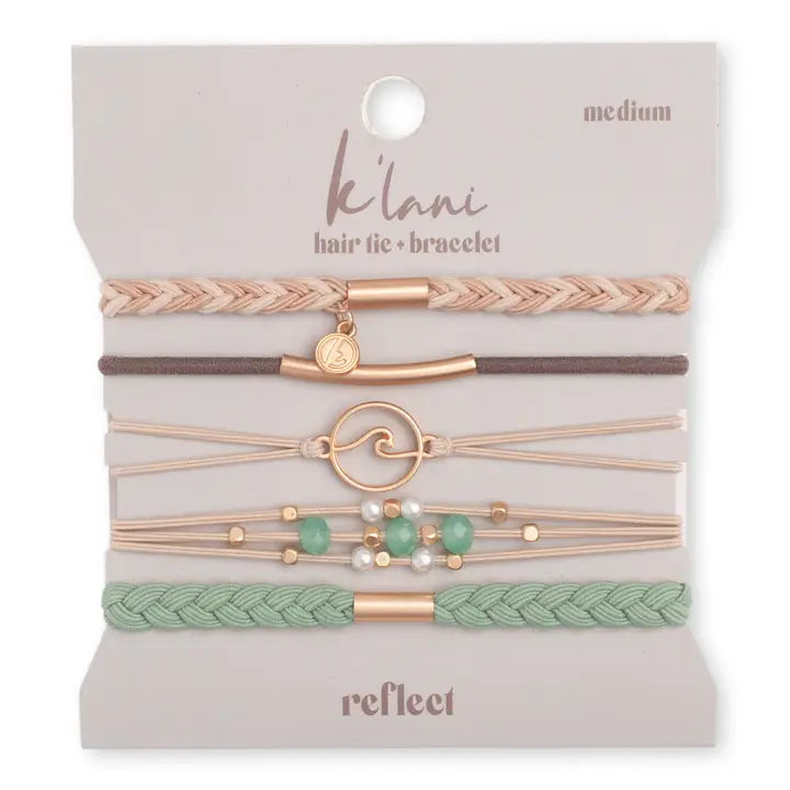 K'Lani | Hair Tie Bracelets - Reflect