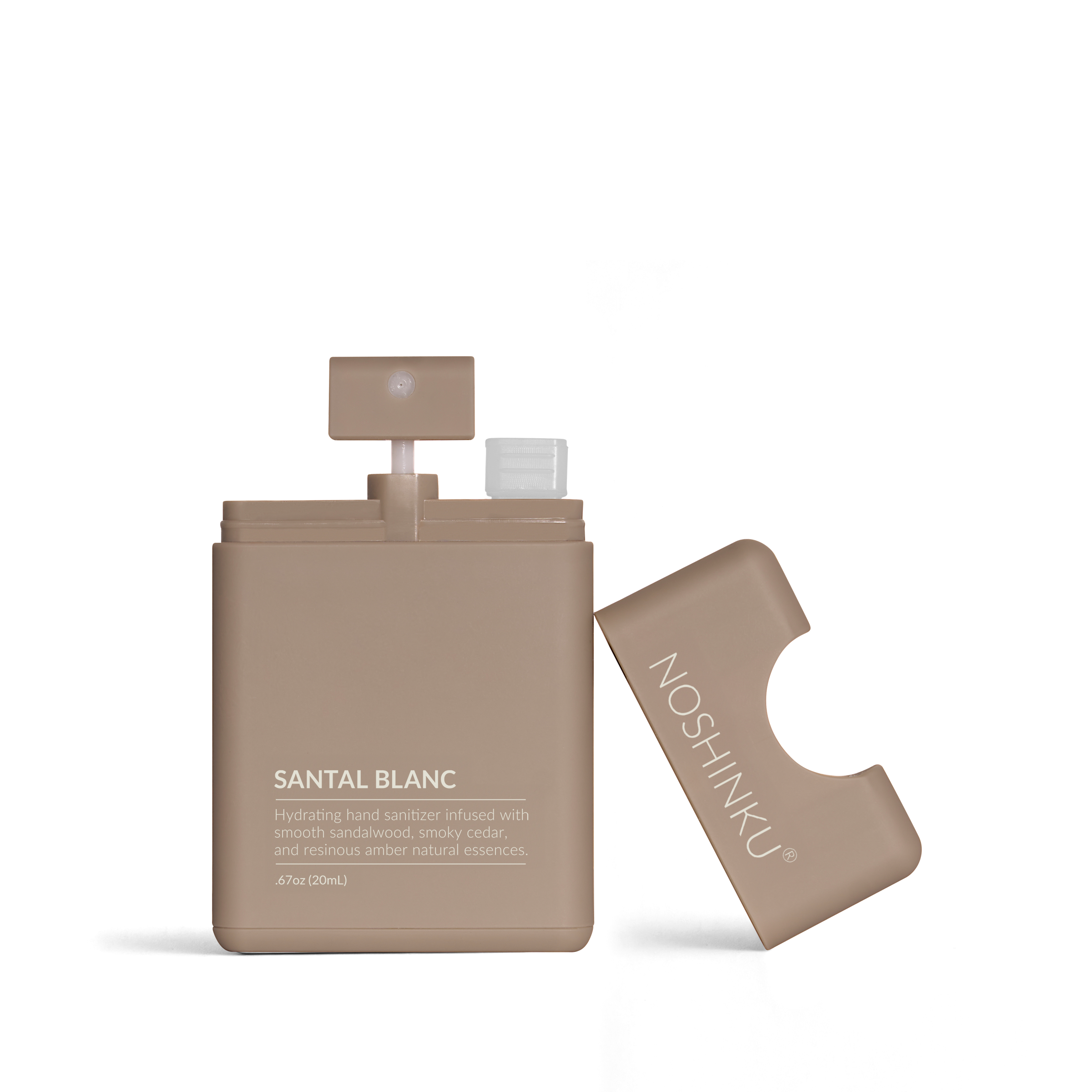 Santal Blanc Hydrating Pocket Hand Sanitizer