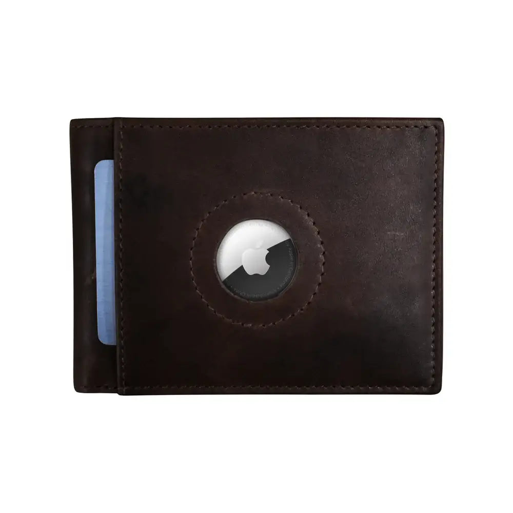 MEN'S WALLET BIFOLD WITH AIRTAG HOLDER