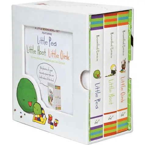 Little Pea, Little Hoot, Little Oink Book Set
