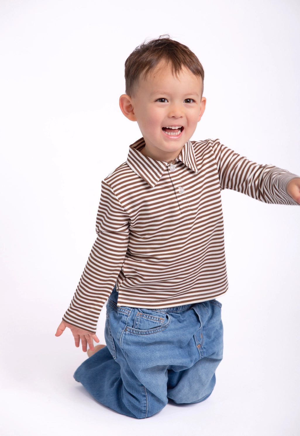 Chocolate Stripe Sweatshirt