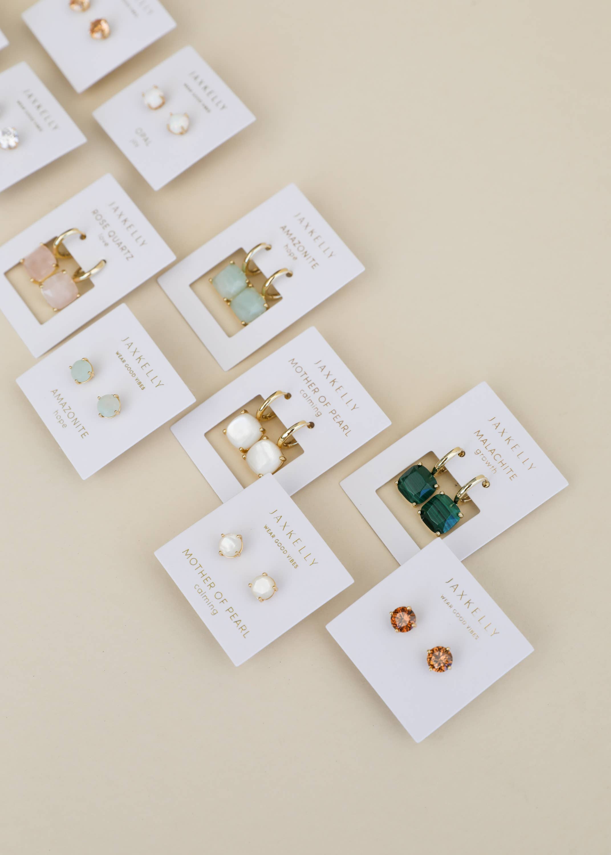Gemstone Mini Drop - Malachite