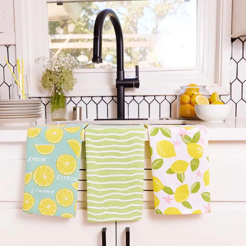ROCKPAPERFLOWER | Kitchen Towel Set of 3