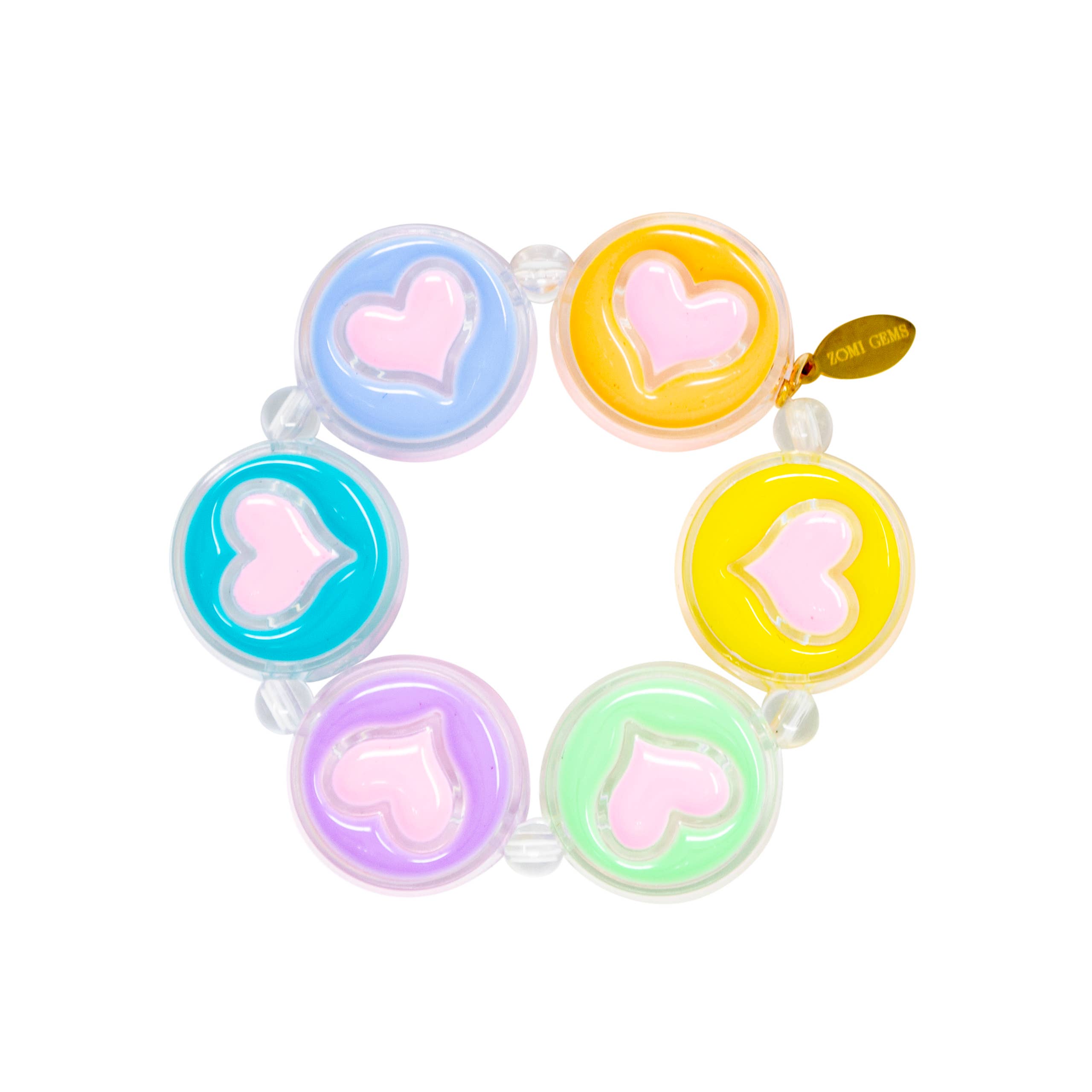 Jumbo Hearts & Smiles Bracelet