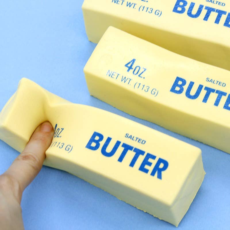 Butter Squishy Toy
