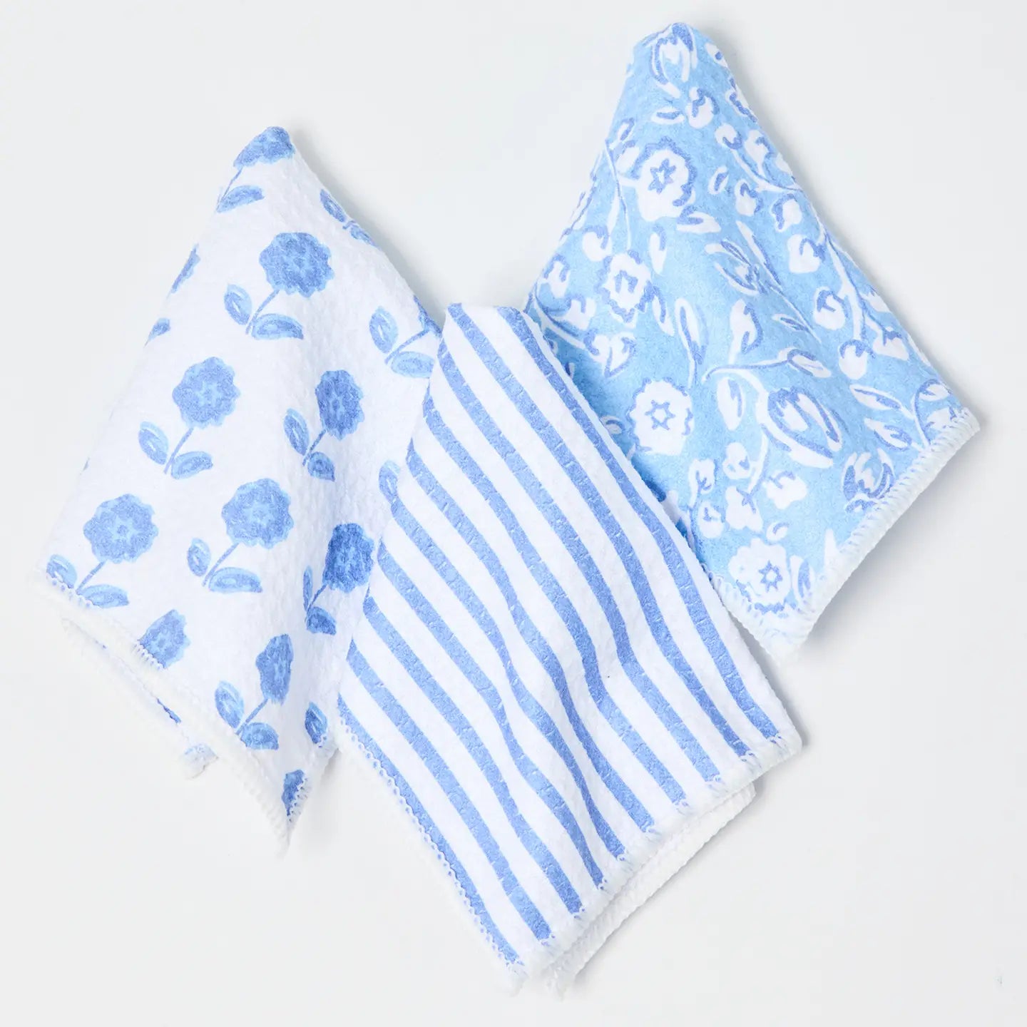 Quick Dry Set of 3 Wash Cloths