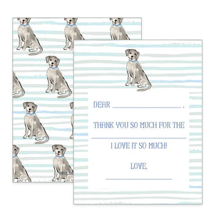 Over The Moon | Children's Thank You Notecards