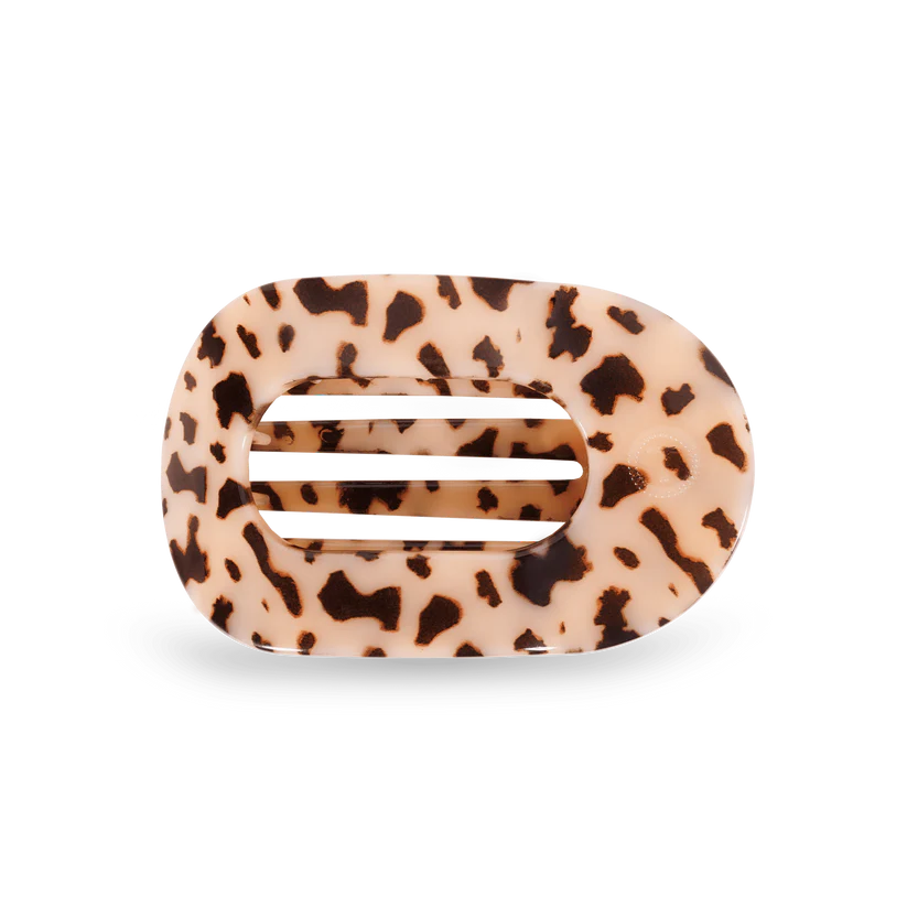 TELETIES | Large Flat Round Hair Clip