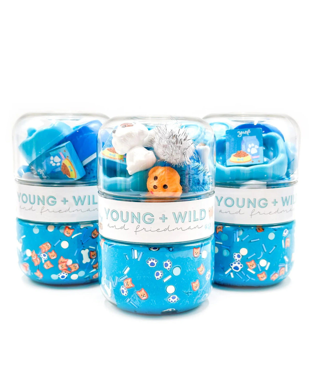 Blue Pet Shop Grab and Go Dough Jar