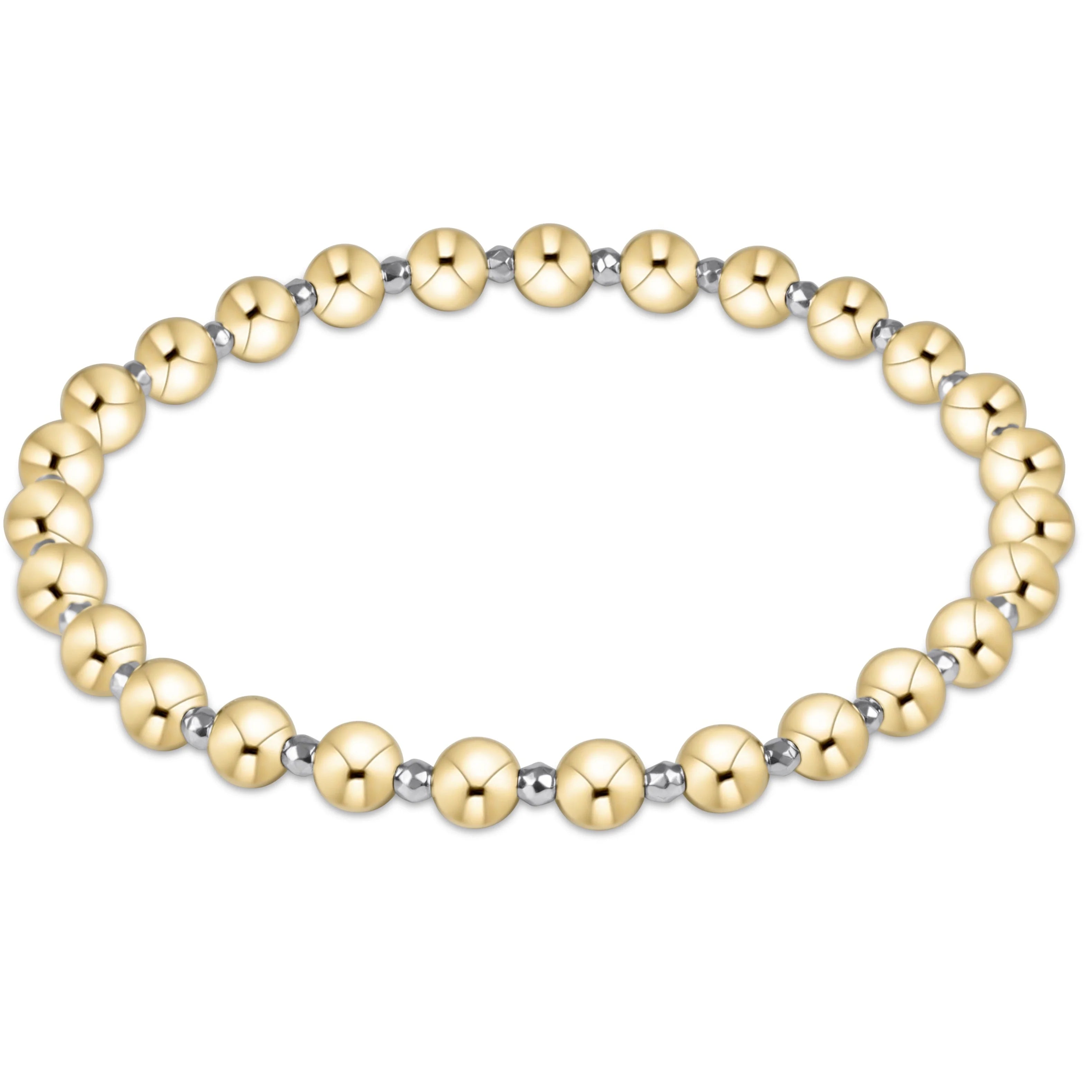 eNewton | Extends Hematite Grateful Pattern Bracelet