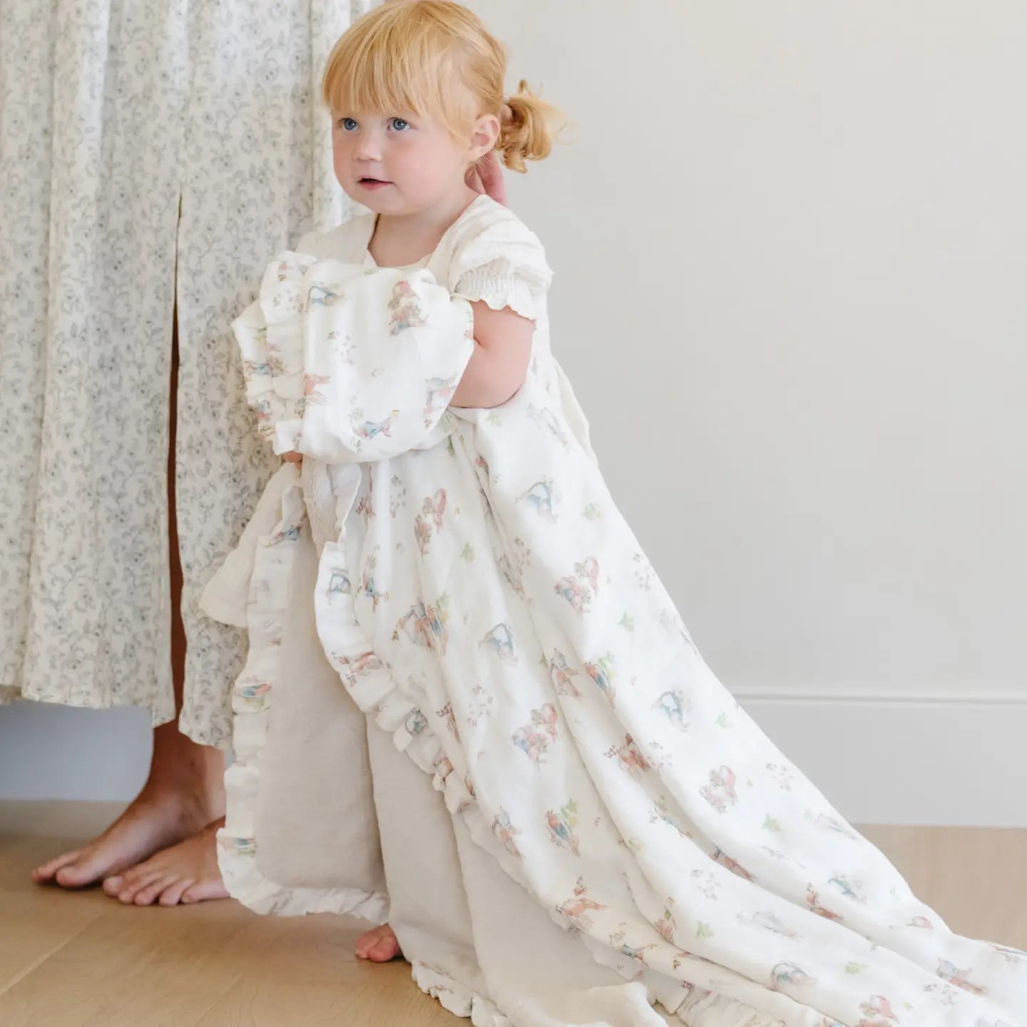 Peter Rabbit Bamboo Muslin Lush Baby Blankets