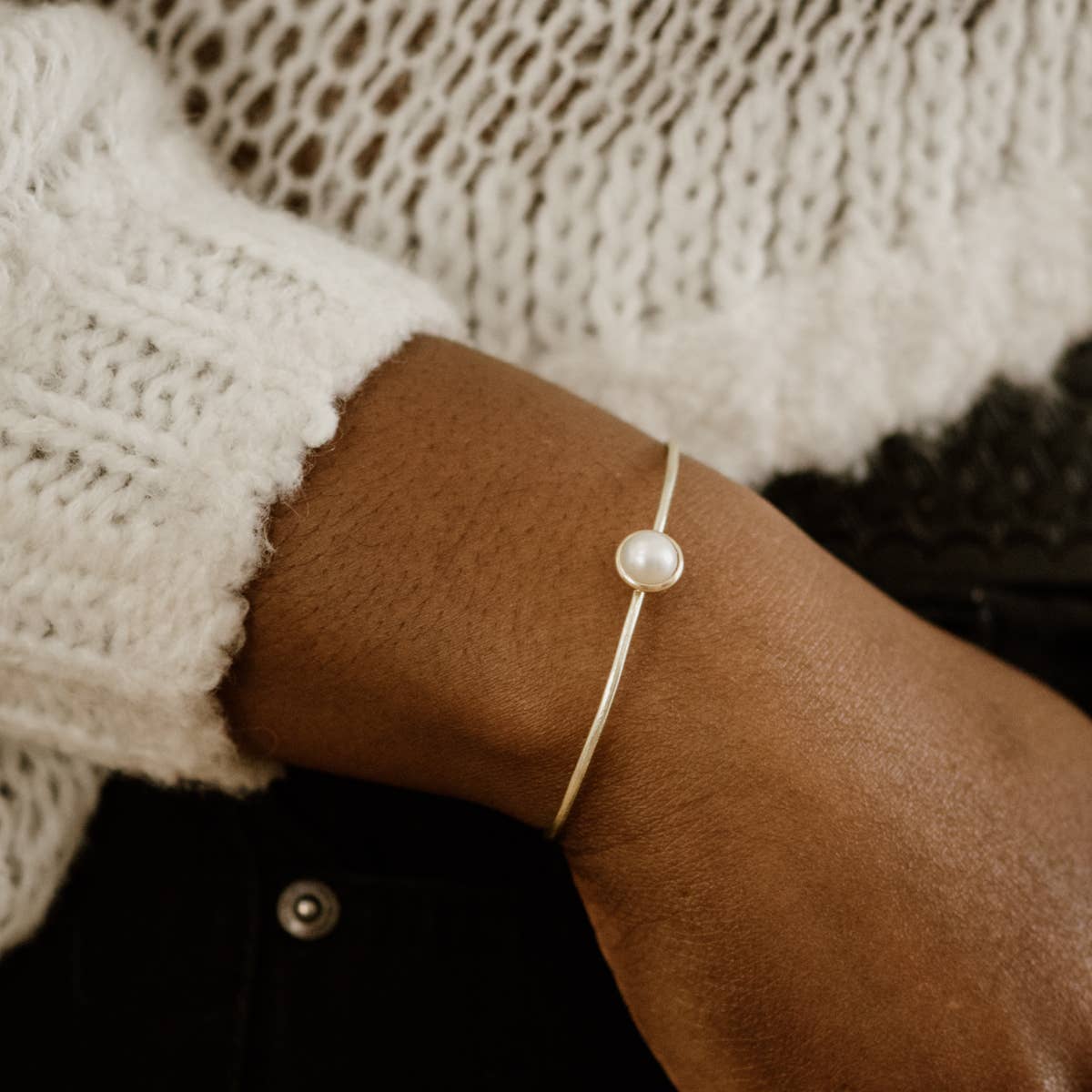 Hyalite Stacker // Pearl